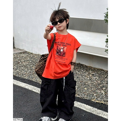 ST7914 TANKTOP CAM MIX JOGGER TÚI HỘP ĐEN AFTE