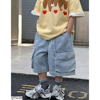 QT5630 QUẦN SHORT JEANS TÚI HỘP