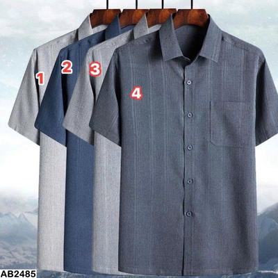 AB2485  ÁO SƠ MI TRUNG NIÊN