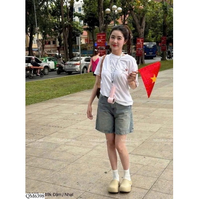 QM6398 QUẦN JEANS NGẮN
