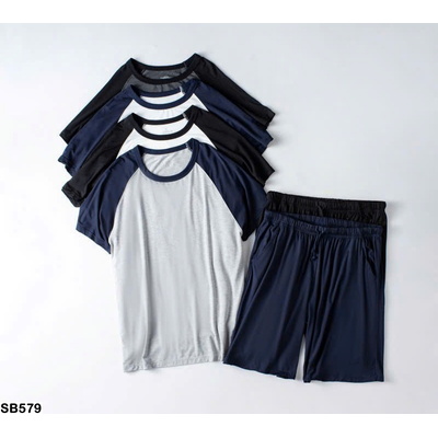 SB579 BỘ NAM COTTON SIÊU MÁT XUẤT NHẬT