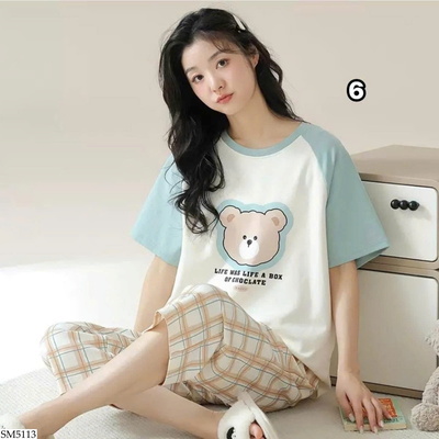 SM5113 BỘ MẶC NHÀ DÁNG LỠ
