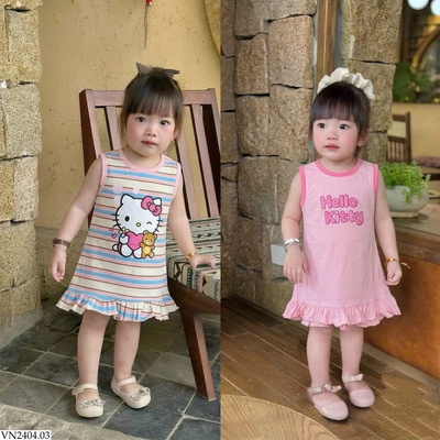 VN2404.03 SET 2 VÁY KITTY CHO BG