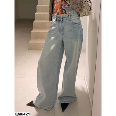 QM6421 QUẦN JEAN ỐNG RỘNG W.G.W.E