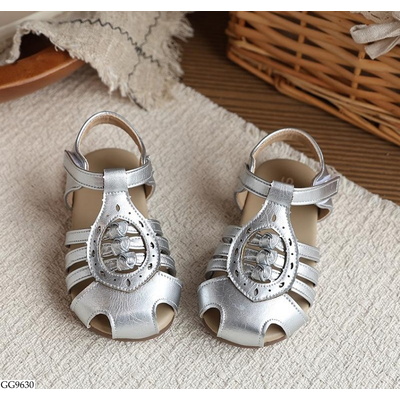 GG9630 DÉP SANDAL RỌ ĐAN BÉ GÁI