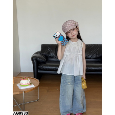 AG9983 ÁO SƠ MI BABYDOLL SÁT NÁCH AMBB