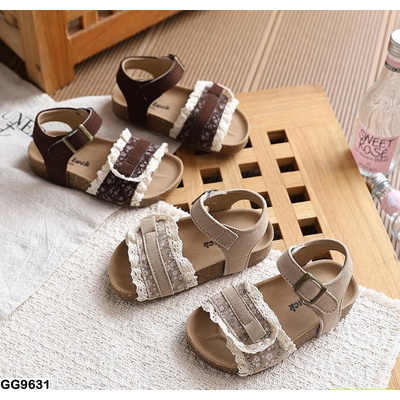 GG9631 SANDAL QUAI VIỀN REN TIỂU THƯ