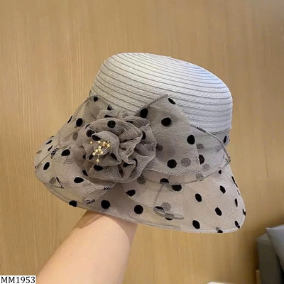 MM1953 MŨ NỮ PHỐI HOA BẢN TO