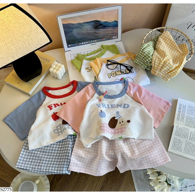 S2775 BỘ SHORT CHO BÉ
