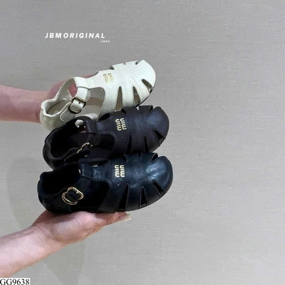 GG9638 SANDAL RỌ  MIUMIU CHO BÉ