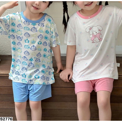 S2776 SET BỘ THUN LẠNH MẶC NHÀ CHO BÉ