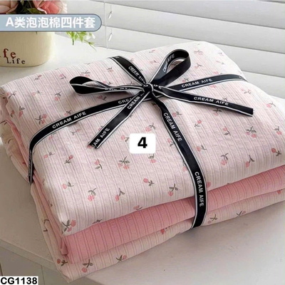 CG1138 SET CHĂN GA GỐI HOA NHÍ