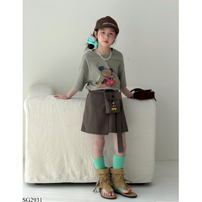 SG2931 ÁO VÀ VÁY MICKEY 2 CHI TIẾT KUMAI