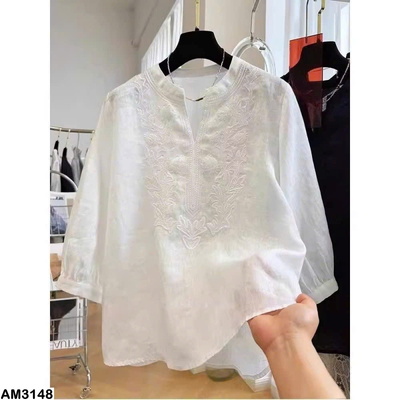 AM3148 ÁO SƠ MI NỮ  CỔ TÀU