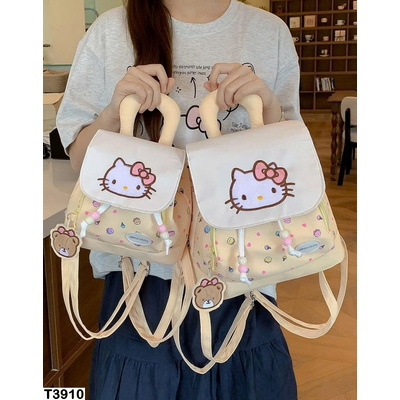 T3910 BALO KITTY VÀNG ĐÁNG YÊU