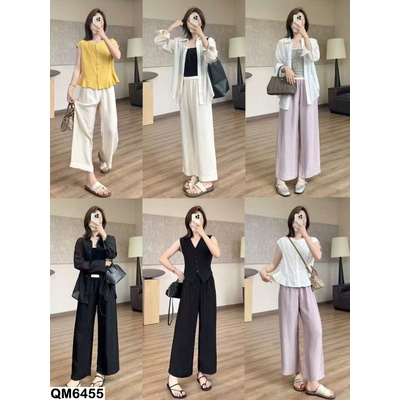 QM6455 QUẦN SUÔNG CẠP CHUN CHO NỮ