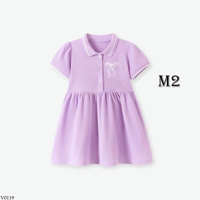 V0119 VÁY POLO LITTLE MAVEN CHO BÉ