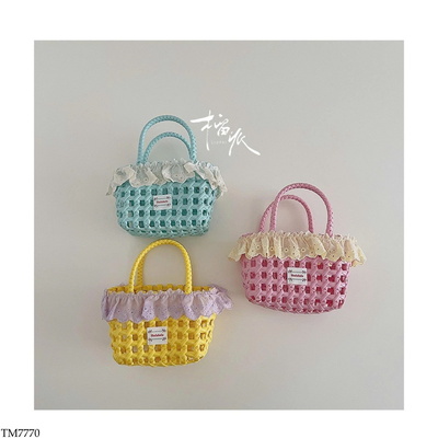 TM7770 GIỎ ĐAN TONE MÀU MACARON DỄ THƯƠNG
