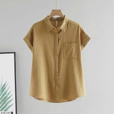 AM3183 ÁO SƠ MI NGẮN TAY BASIC