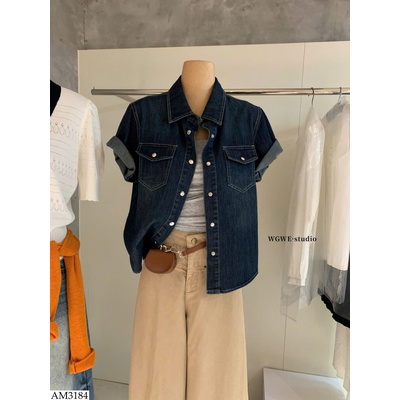 AM3184 ÁO SƠ MI JEAN W.G.W.E