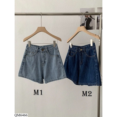 QM6466 QUẦN SHORT JEANS CẠP CAO