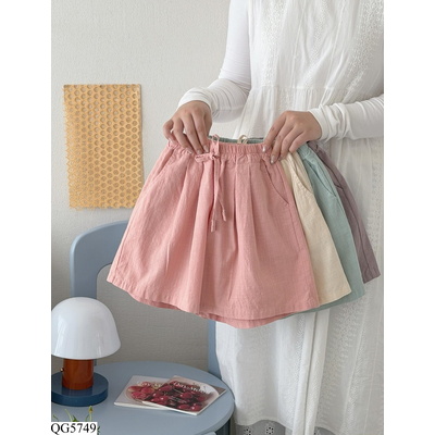 QG5749 QUẦN SHORT THÔ CẠP CHUN
