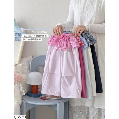 QG5751 QUẦN GIÓ CẠP BÈO CARO
