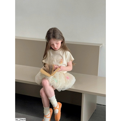 SG2969 SET PHÔNG MIX VÁY REN TONE KEM