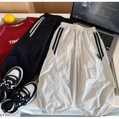 QT5663 QUẦN JOGGER GIÓ PHỐI SỌC