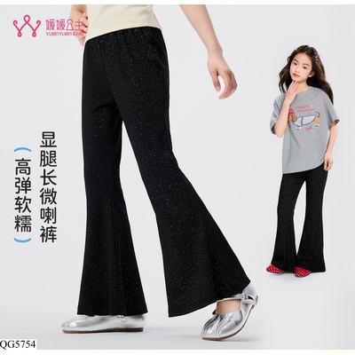 QG5754 QUẦN LEGGING GÂN LOE SZ ĐẠI CAO CẤP