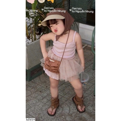M5019 MŨ CHỐNG NẮNG THỜI TRANG CHO BÉ