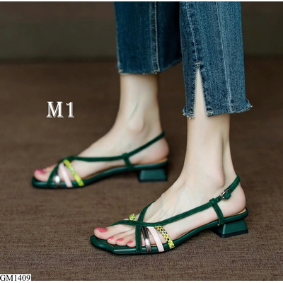 GM1409 SANDAL QUAI MẢNH ĐAN CHÉO