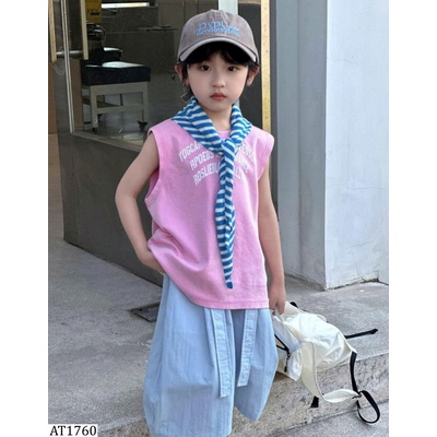 AT1760 ÁO TANKTOP IN CHỮ BÉ TRAI