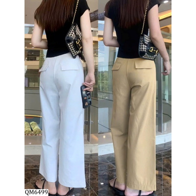 QM6499 QUẦN SUÔNG NỮ DÁNG NGẮN