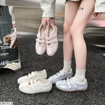 GM1411 GIÀY SLIPON THÔNG HƠI QUAI DÁN NỮ