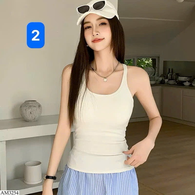 AM3254 ÁO 2 DÂY CHO NỮ CỔ U