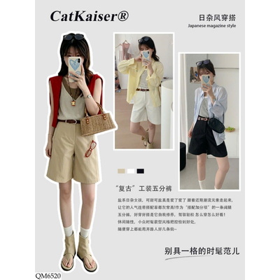 QM6520 QUẦN SHORT NỮ CatKaiser