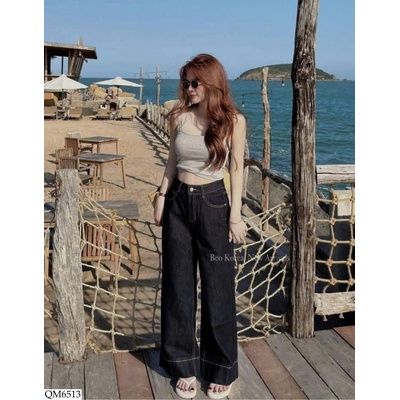 QM6513 QUẦN JEAN SUÔNG CHO NỮ HÃNG W.G.W.E
