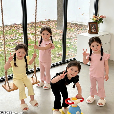 SG3022  SET CÁNH TIÊN QUẦN ỐNG LOE BÉ GÁI