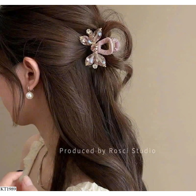 KT1989 SET 2 KẸP TÓC ĐÍNH ĐÁ