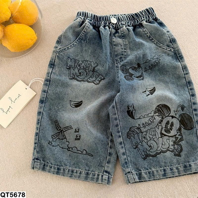 QT5678 QUẦN JEAN LỬNG MICKEY NHÀ MMY