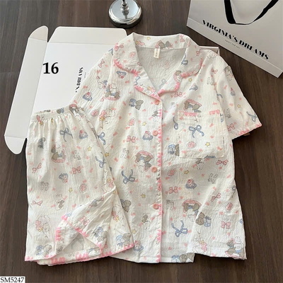 SM5247 BỘ PIJAMA NỮ MẶC NHÀ