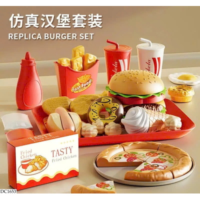 DC1653 BỘ ĐỒ CHƠI FASTFOOD 84 CHI TIẾT