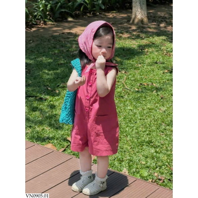 VN0905.01 JUMPSUIT CHO BÉ GÁI