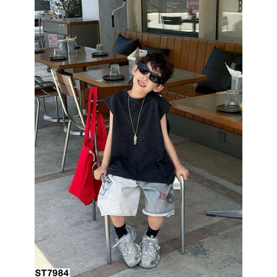 ST7984 SET ÁO TANKTOP MIX QUẦN SHORT LỬNG
