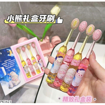 PK1621 SET 4 BÀN CHẢI DỄ THƯƠNG