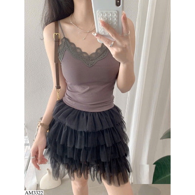 AM3322 ÁO 2 DÂY KÈM ĐỆM NGỰC