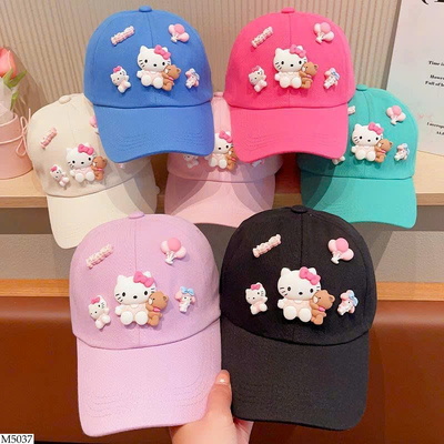 M5037 MŨ LƯỠI TRAI HELLO KITTY