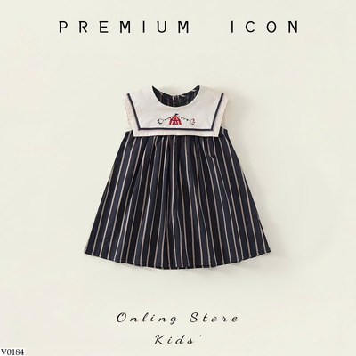 V0184 VÁY SÁT NÁCH BÉ GÁI PREMIUM ICON