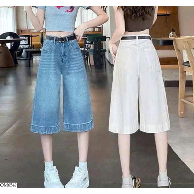 QM6549 QUẦN SHORT JEAN LỬNG